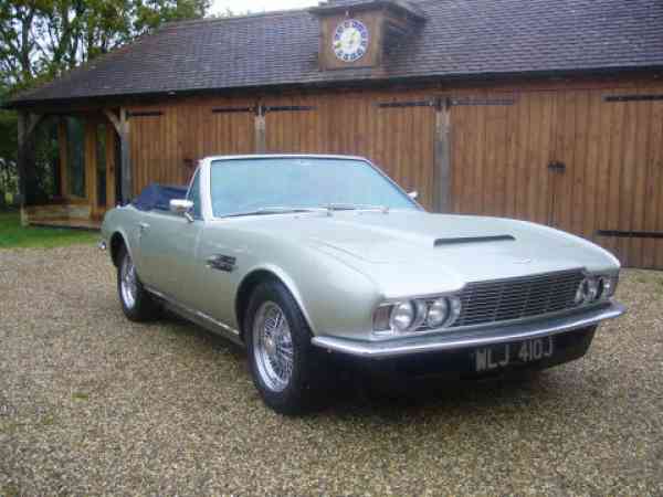 1971 Aston Martin DBS V8 Manual Convertible Finished in old english pewter